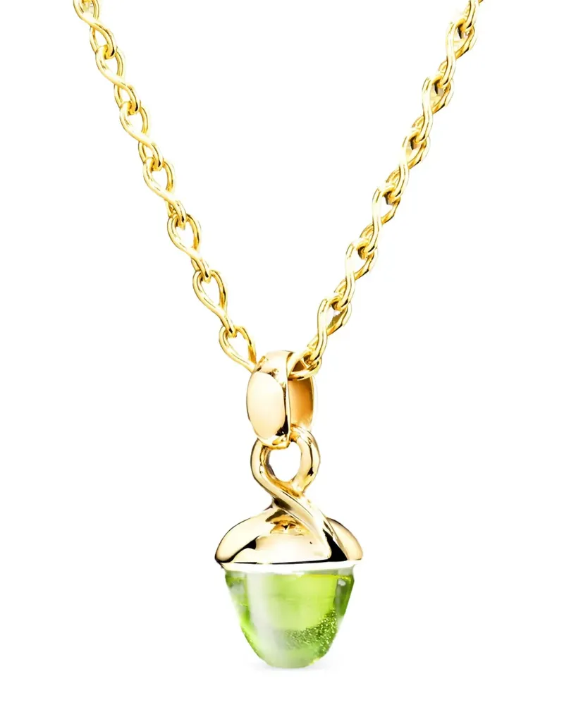TAMARA COMOLLI 18K yellow gold Mikado peridot pendant Gold