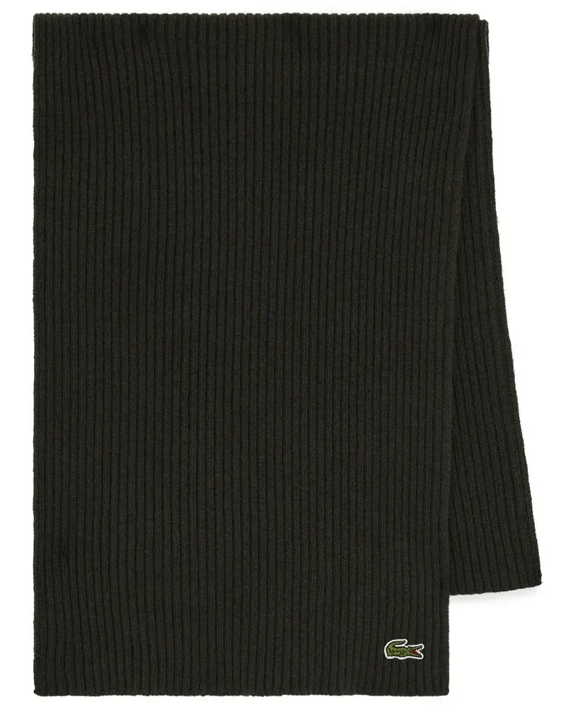 Lacoste Klassischer Schal - Grün Grün