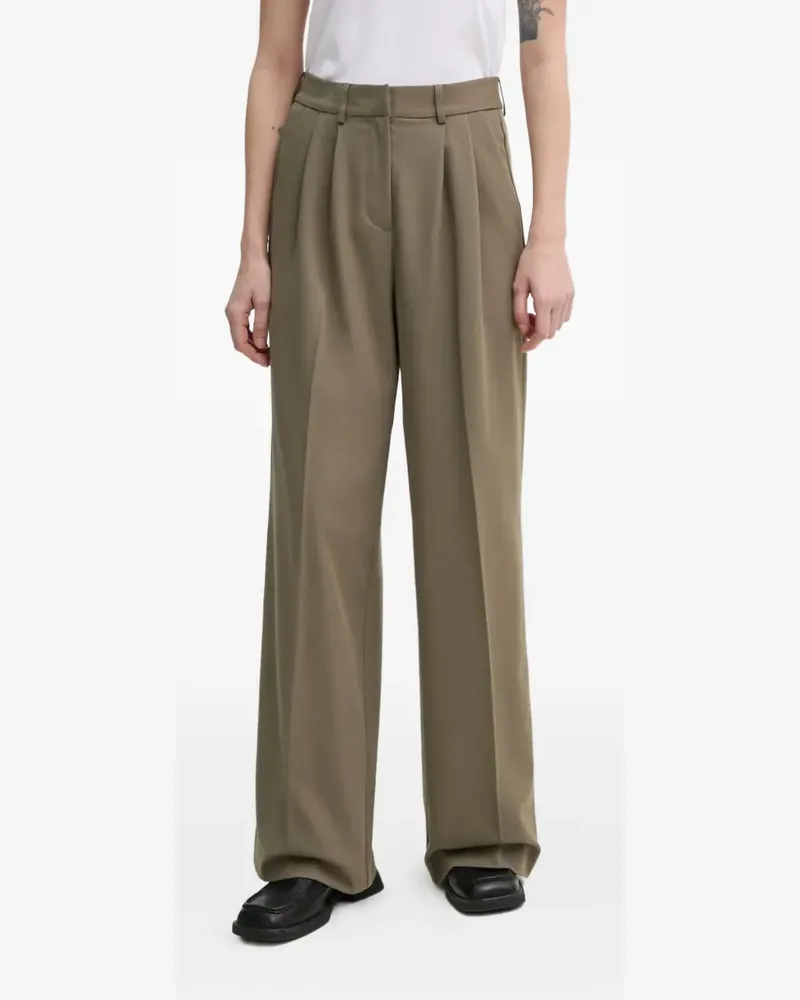 Day Birger et Mikkelsen Mille Hose mit Falten - Grün Grün
