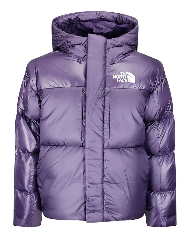 The North Face Gefütterte Jacke mit Logo-Print - Violett Violett
