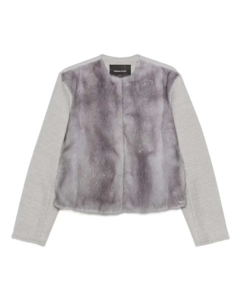 Fabiana Filippi Coats GREY - Grau Grau