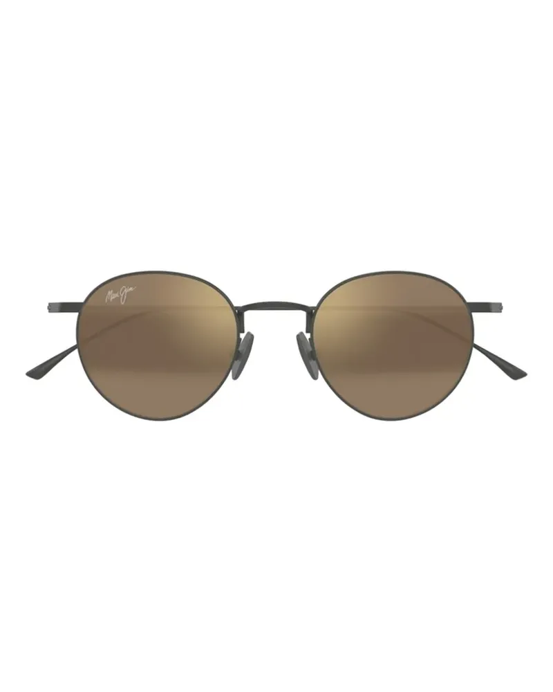 Maui Jim Kaapeha round-frame sunglasses - Schwarz Schwarz
