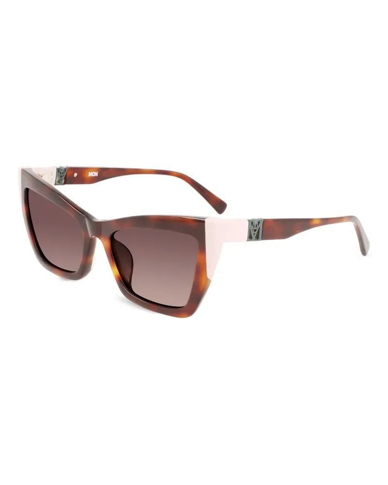 MCM Sonnenbrille in Schildpattoptik - Braun Braun