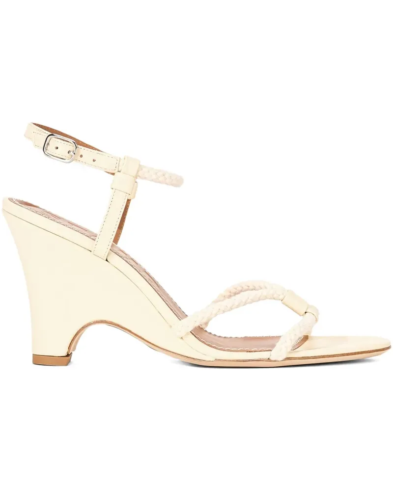 STAUD Eden Sandalen mit Kordeldetail 90mm - Nude Nude