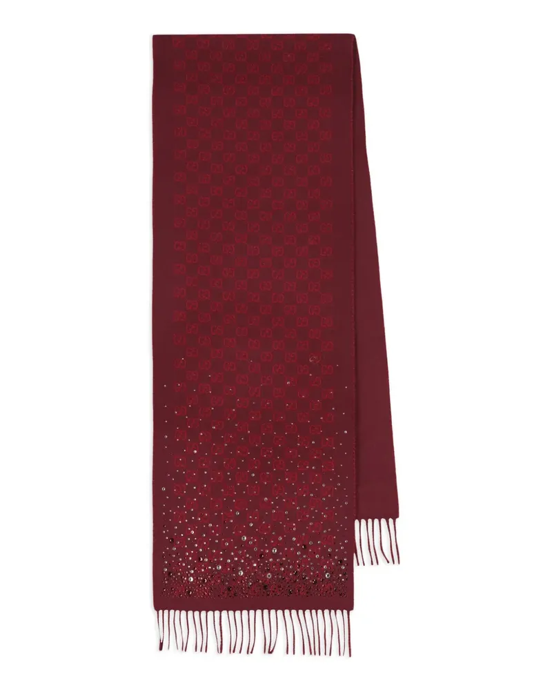 Gucci GG embellished scarf - Rot Rot