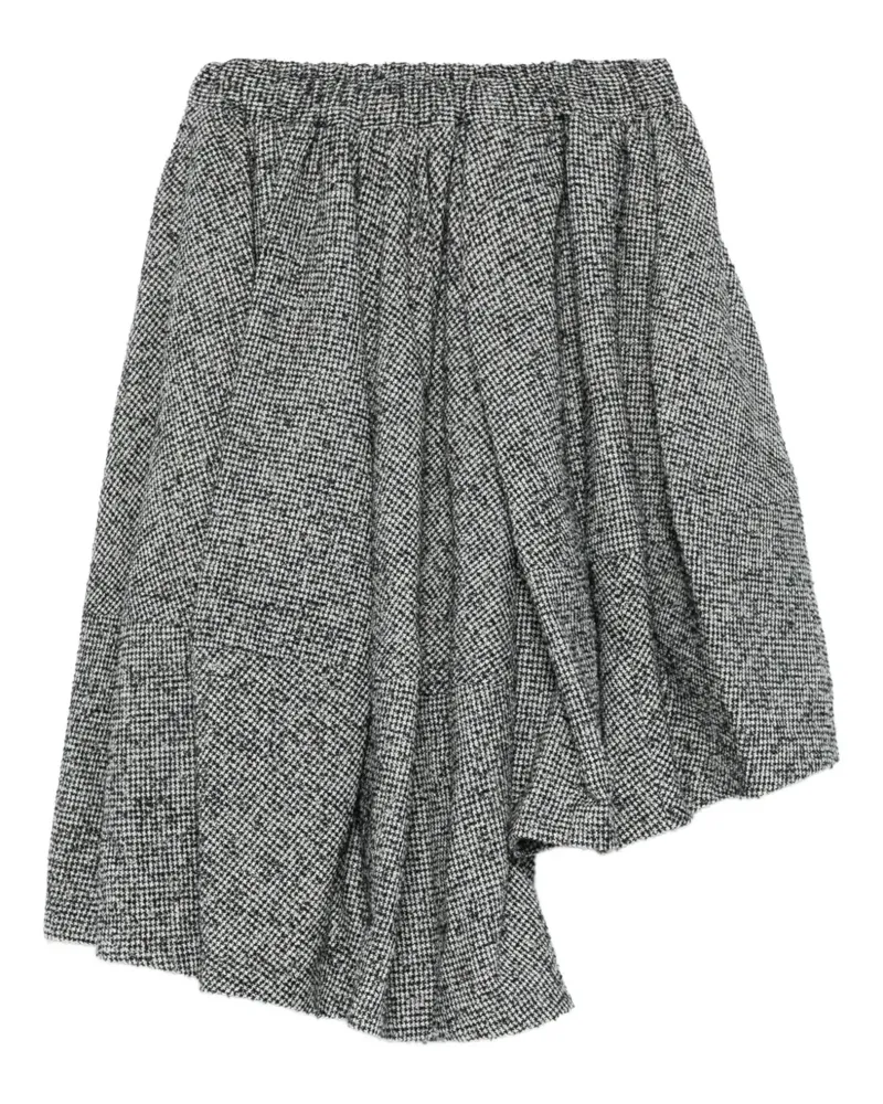 Comme des Garçons Asymmetrischer Rock - Grau Grau