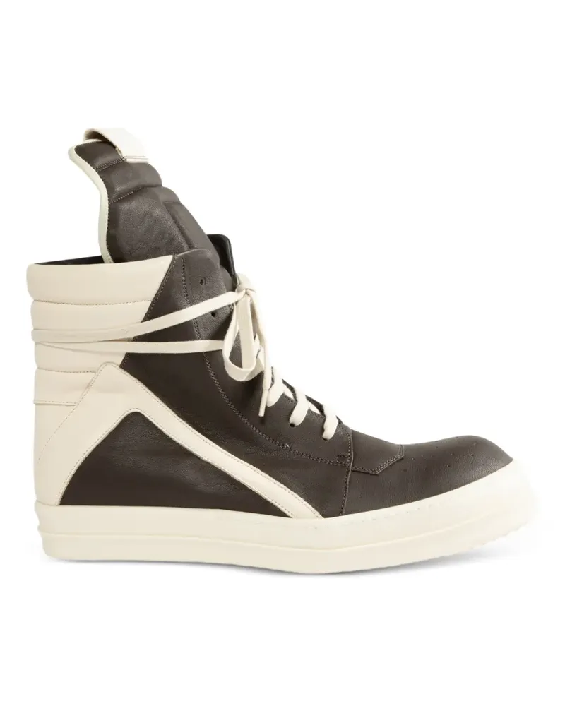 Rick Owens Geobasket High-Top-Sneakers - Braun Braun