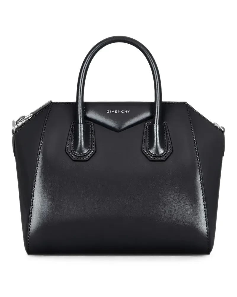 Givenchy Kleine Antigona Tasche aus Leder - Schwarz Schwarz