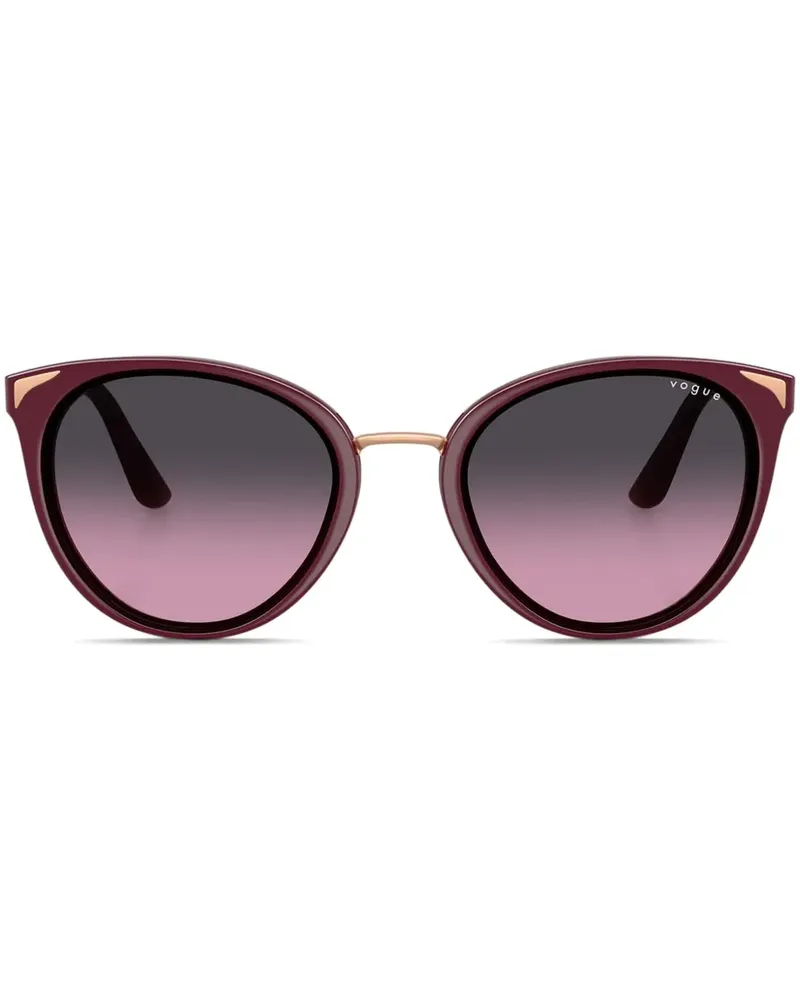 Vogue Sonnenbrille mit Cat-Eye-Gestell - Rot Rot