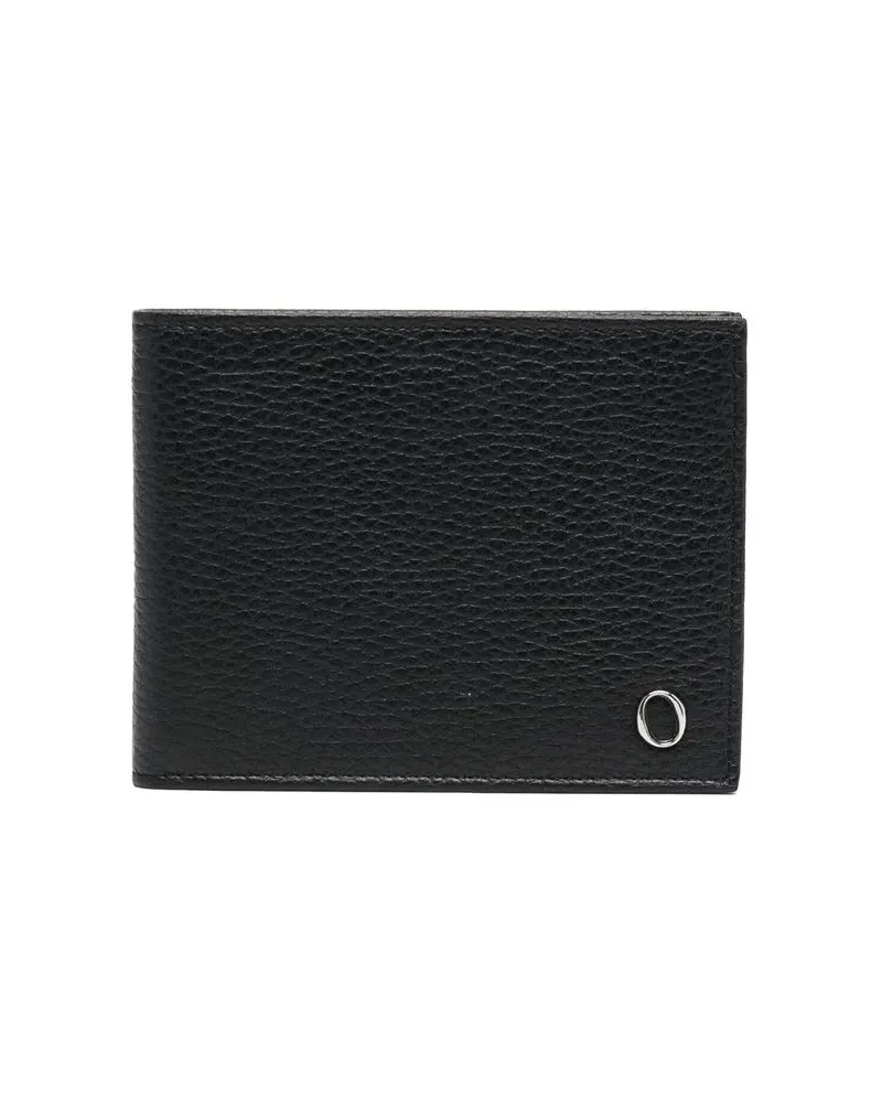 Orciani Portemonnaie mit Klappe - Schwarz Schwarz