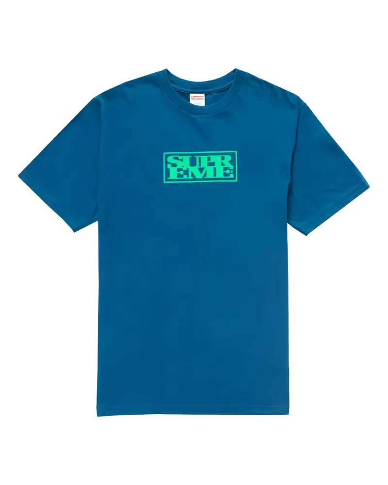 Supreme Being Connect T-Shirt mit grafischem Print - Blau Blau