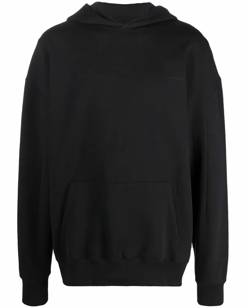 ACW* Hoodie mit Logo-Patch - Schwarz Schwarz