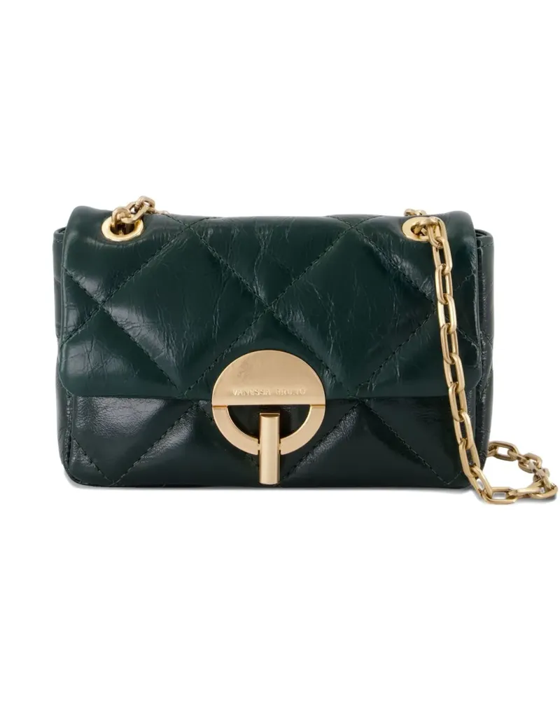 Vanessa Bruno Nano Moon Tasche mit Kette - Grün Grün