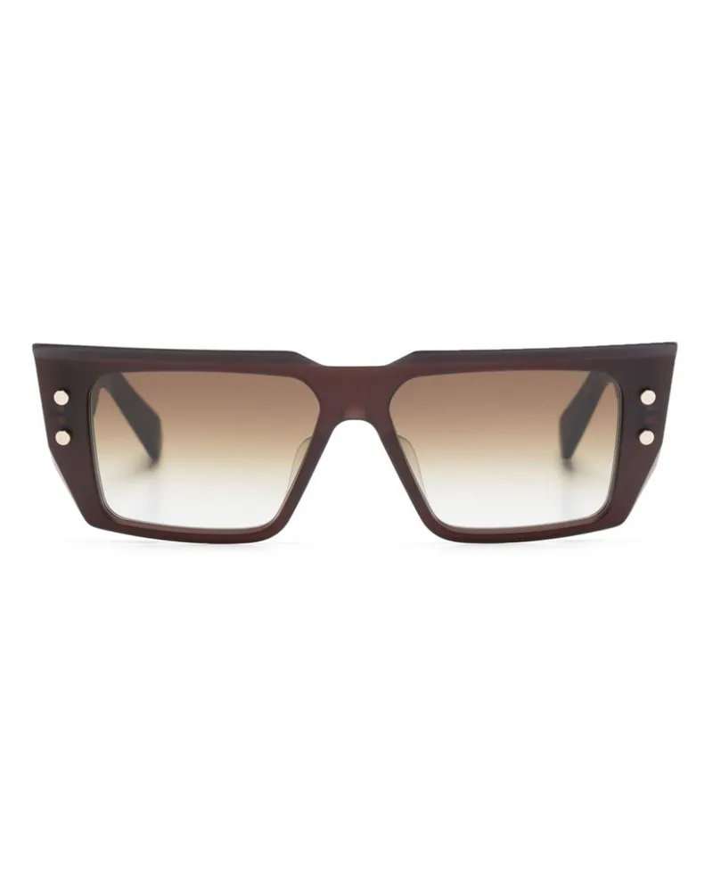 Balmain BVI Cat-Eye-Sonnenbrille - Braun Braun