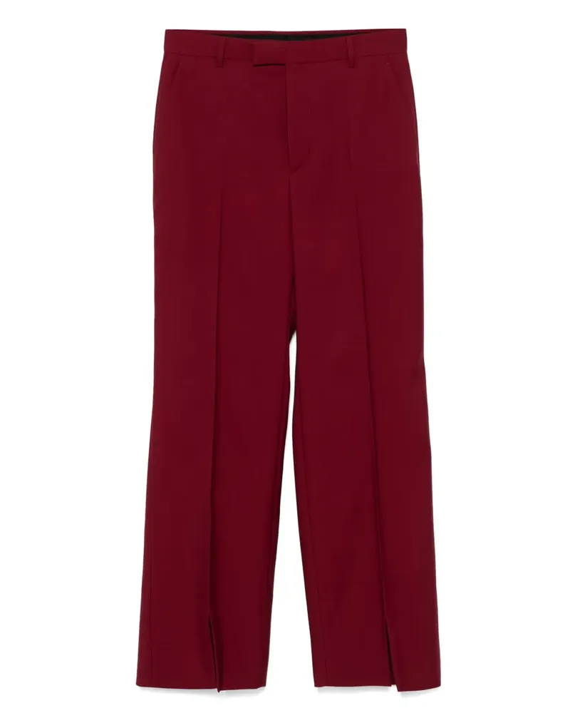 Gucci Hose aus Wolle - Rot Rot