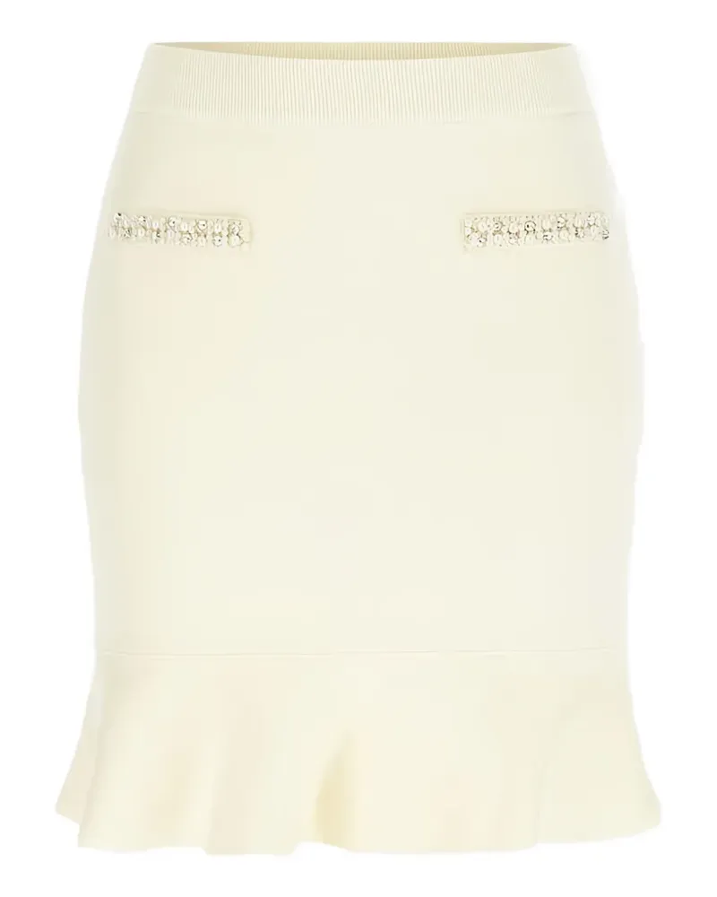 Guess beads mini skirt - Nude Nude