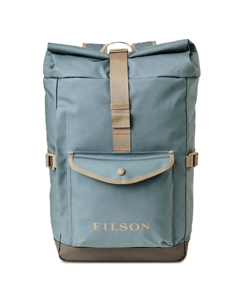 Filson Rucksack mit Logo-Print - Blau Blau