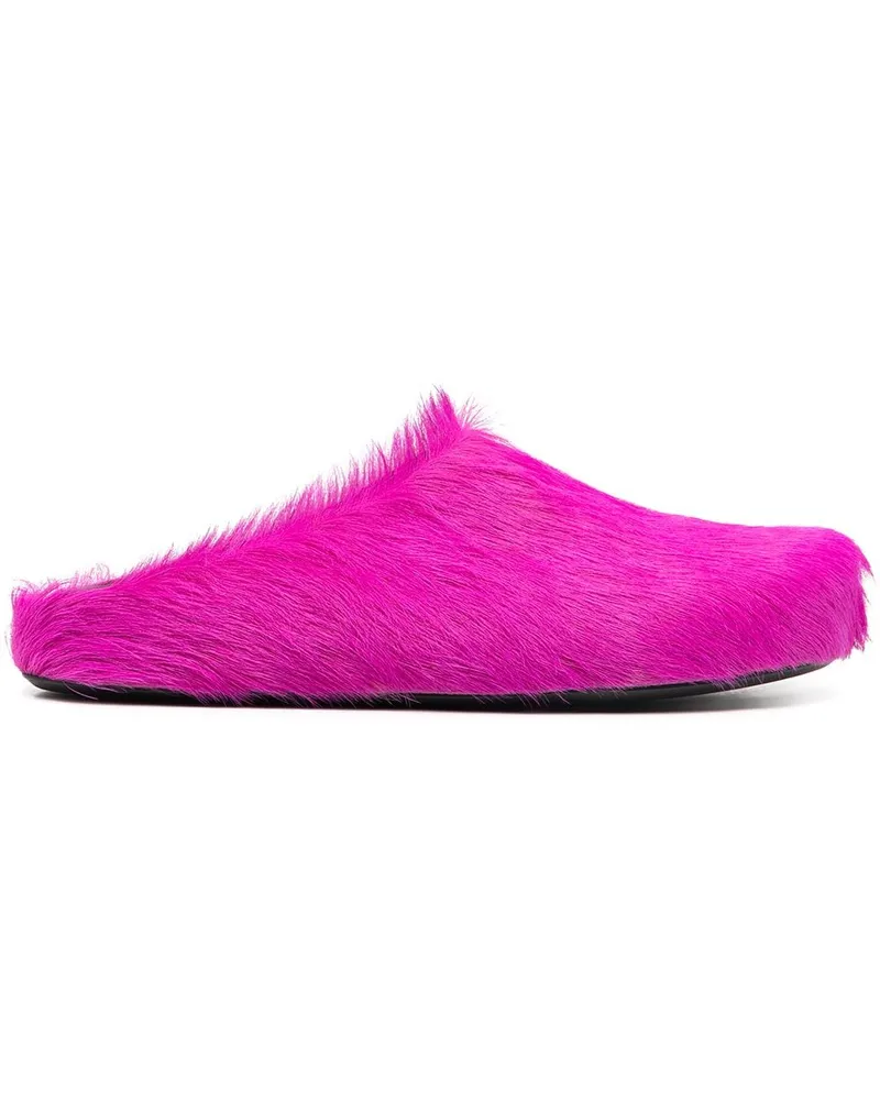 Marni Fussbett Sabot Slipper - Rosa Rosa