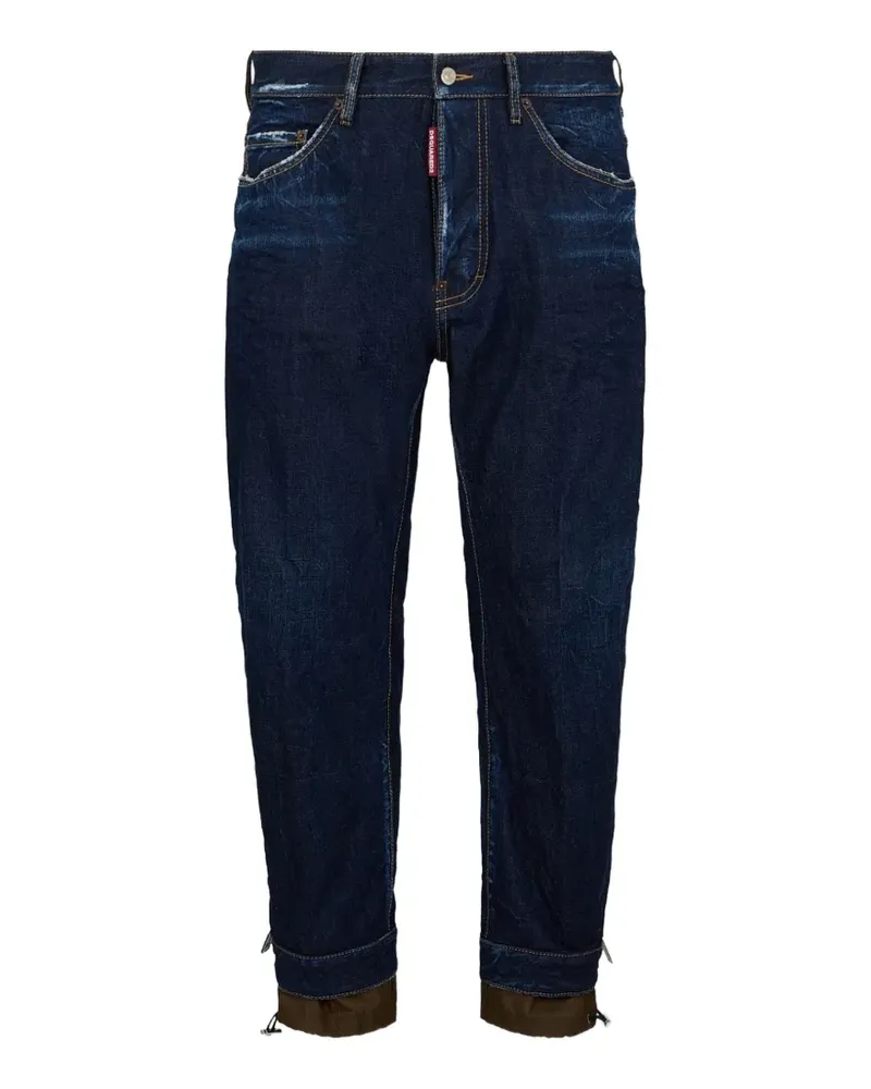 Dsquared2 Jeans in Distressed-Optik - Blau Blau