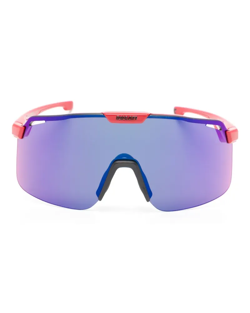 Carrera x Ducati Sonnenbrille mit graviertem Logo - Rot Rot