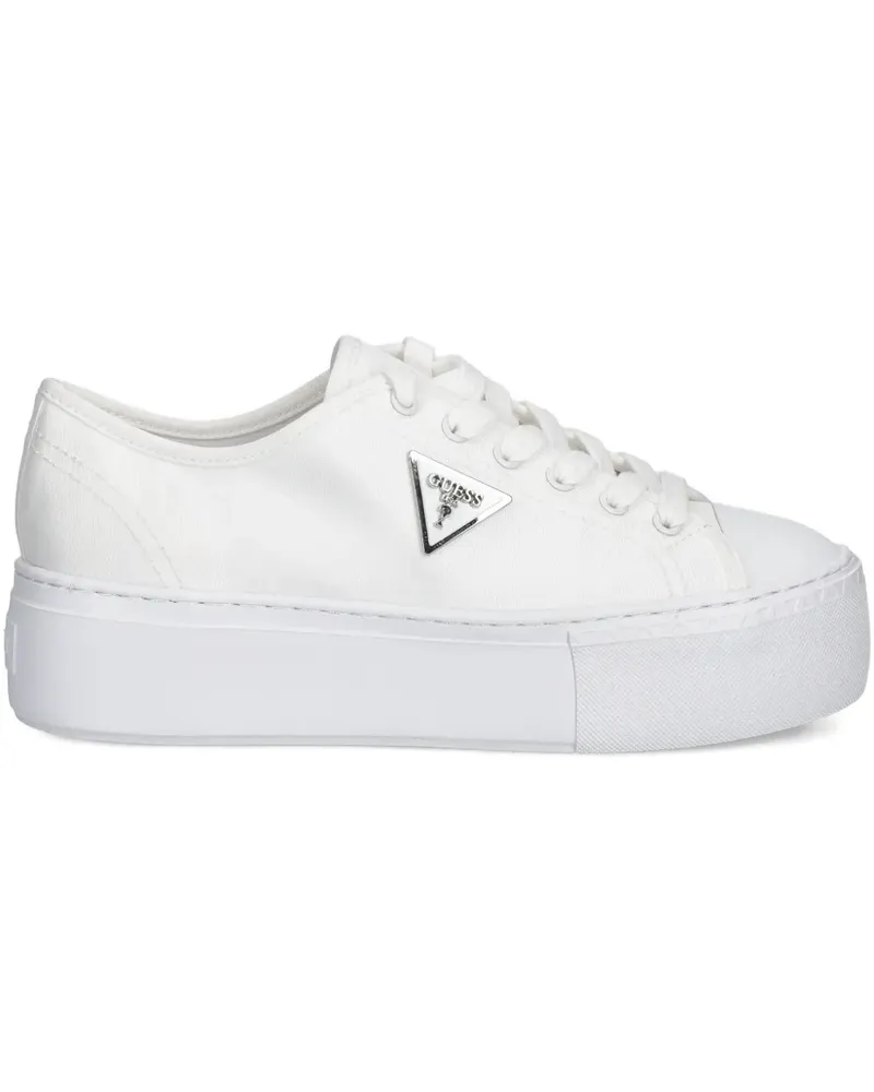 Guess Sneakers mit Plateau - Weiß Weiß