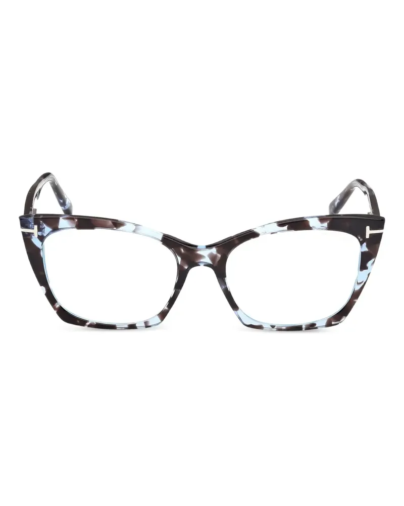 Tom Ford Klassische Cat-Eye-Brille - Braun Braun