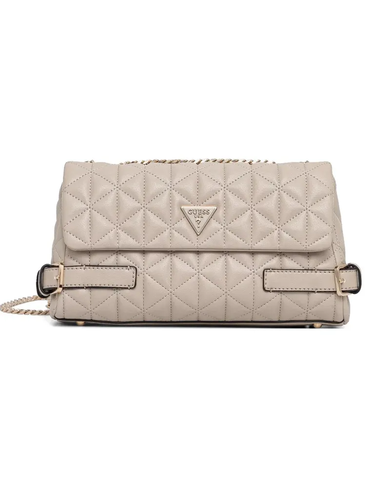 Guess Gesteppte Paisleigh Schultertasche - Nude Nude