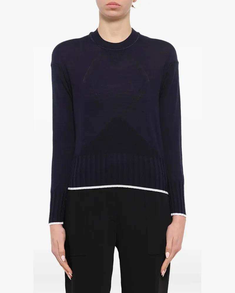 Kenzo ribbed-knit sweater - Blau Blau