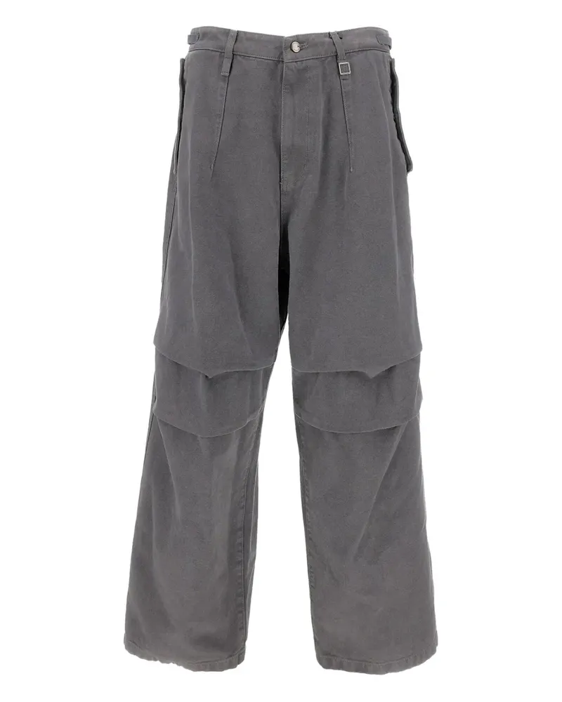 Wooyoungmi Jeans im Layering-Look - Grau Grau