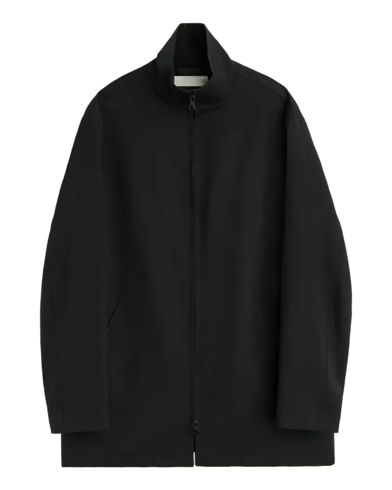 Our Legacy Helm high-neck zip-up jacket - Schwarz Schwarz