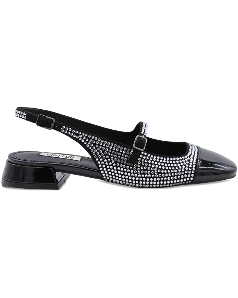 Bibi Lou embellished slingback pumps - Schwarz Schwarz