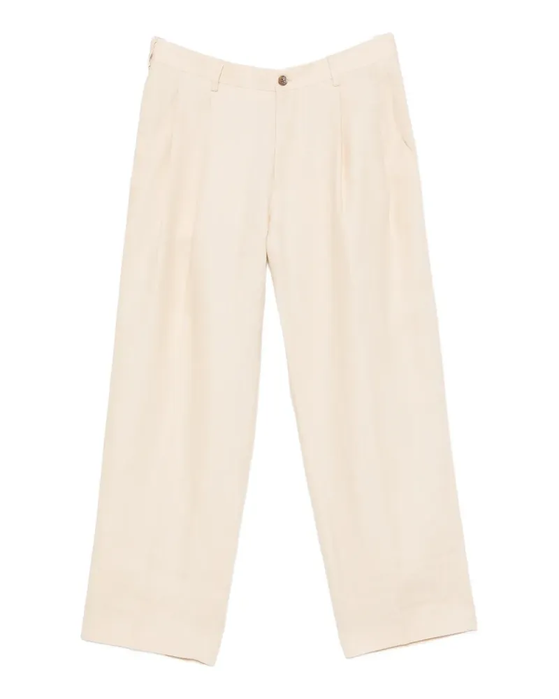 NN 07 Justin relaxed-fit trousers - Nude Nude
