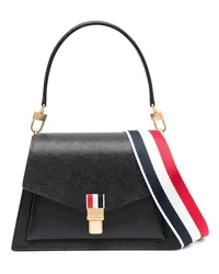 Thom Browne Strukturierte Trapeze Handtasche Schwarz