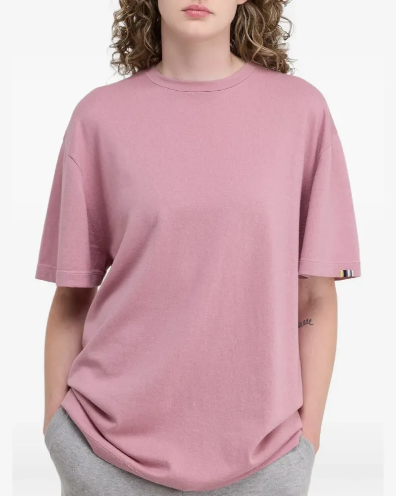 extreme cashmere Rik T-shirt - Rosa Rosa