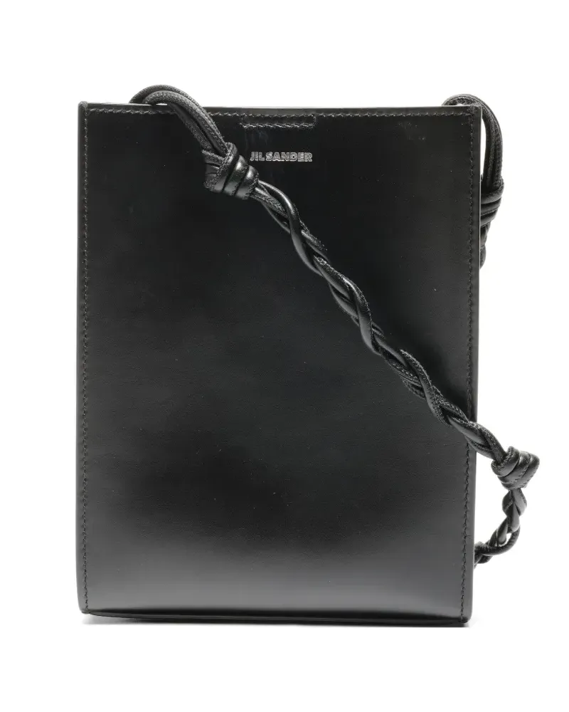 Jil Sander 2015 kleine Tangle Umhängetasche - Schwarz Schwarz