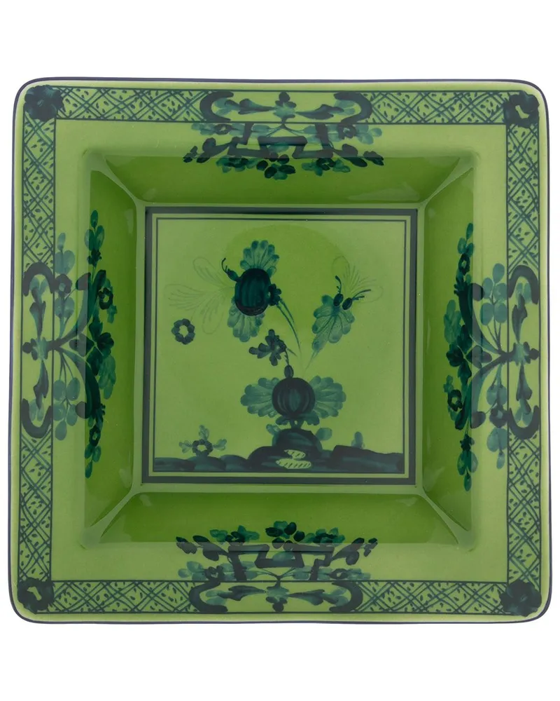 Ginori 1735 Große Oriente Italiano Schüssel - Grün Grün