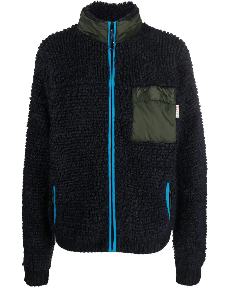 Marni Cardigan mit Reißverschluss - Blau Blau