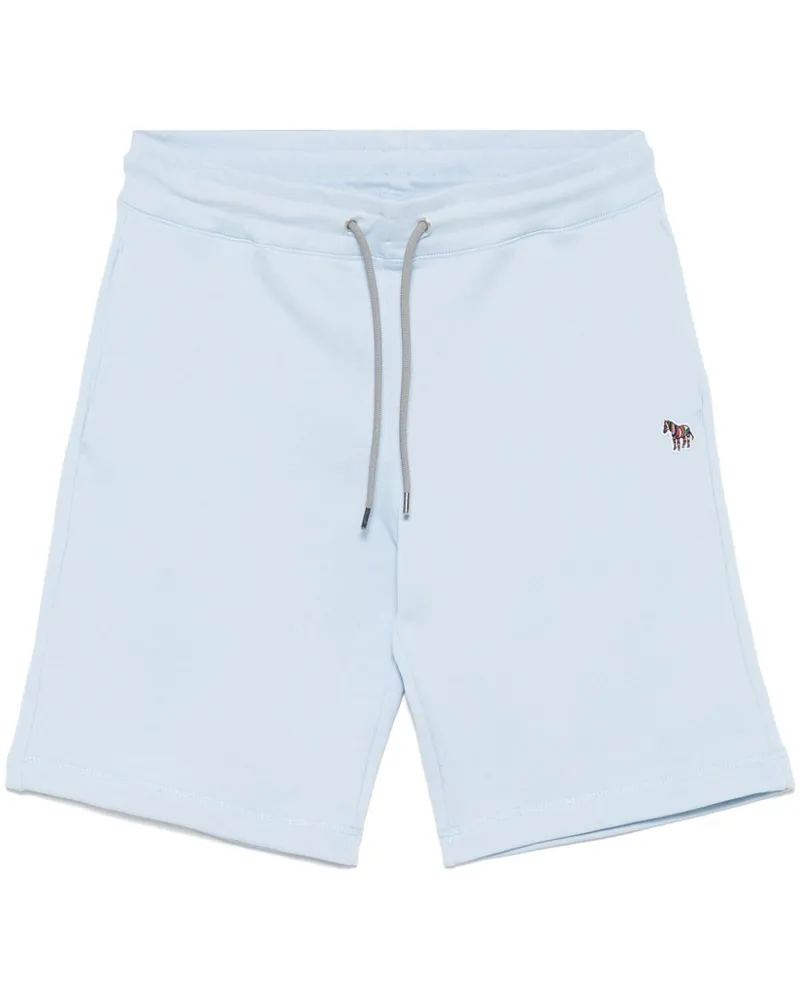 Paul Smith Shorts mit Zebra-Patch - Blau Blau