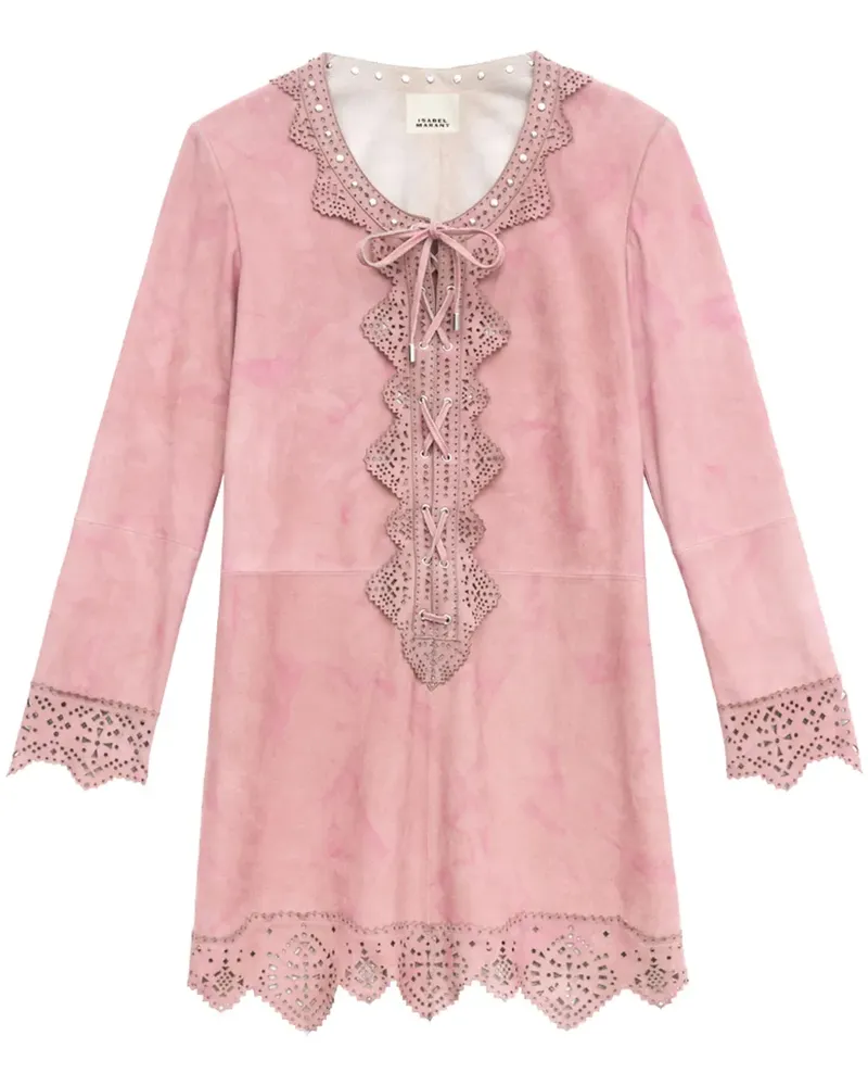 Isabel Marant Charlina Kleid - Rosa Rosa