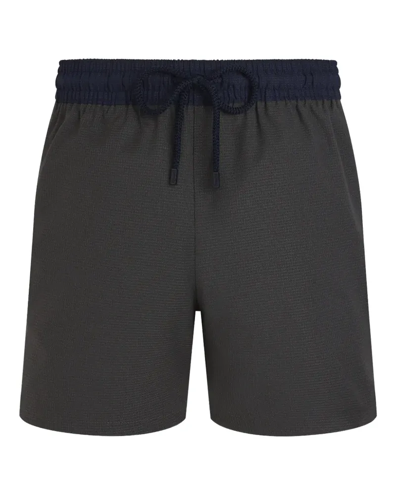 Vilebrequin Micro Carreaux Badeshorts - Grau Grau