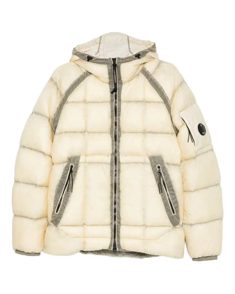 C.P. Company hooded quilted jacket - Nude Nude