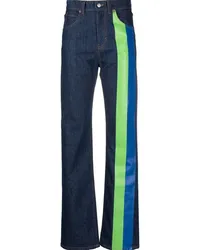 Victoria Beckham Jeans mit Streifendetail Blau