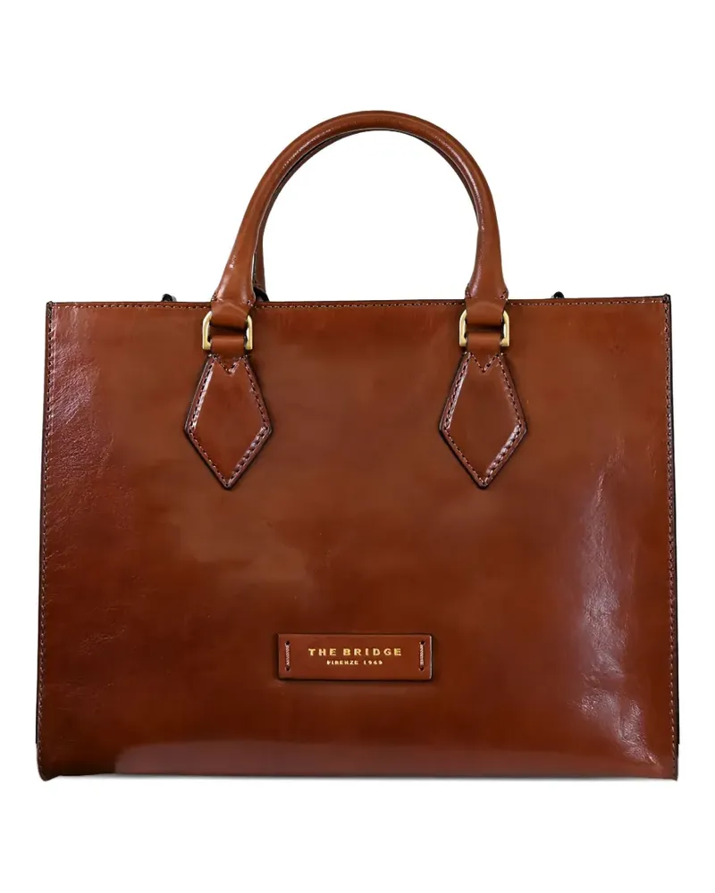 The Bridge Handtasche aus Leder - Braun Braun