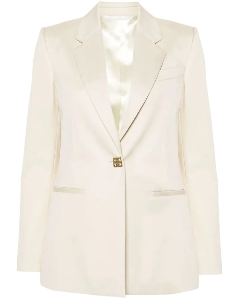 Givenchy Einreihiges Sakko mit fallendem Revers - Nude Nude