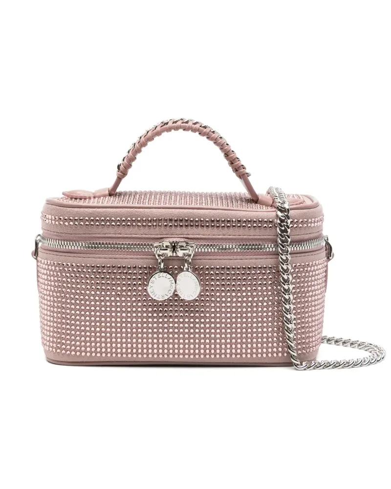 Stella McCartney Umhängetasche mit Kristallen - Rosa Rosa