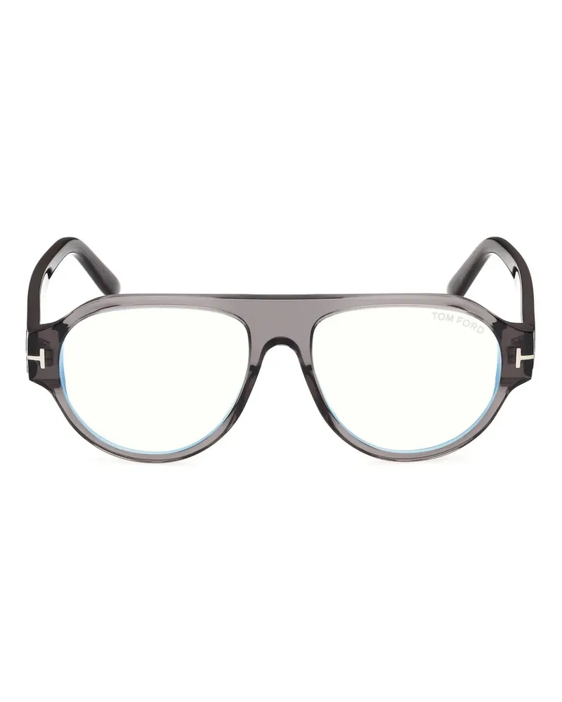 Tom Ford Klassische Pilotenbrille - Grau Grau