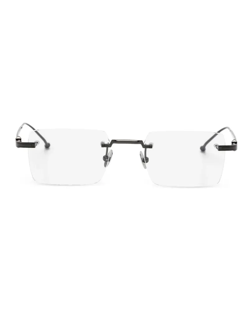 Cartier rectangle-frame glasses - Grau Grau