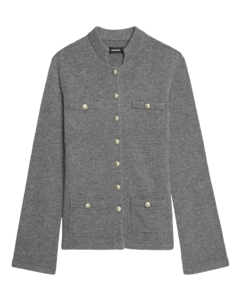 Zadig & Voltaire Melierter Cardigan - Grau Grau
