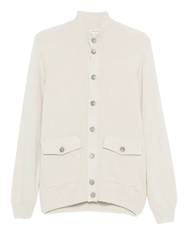 Gran Sasso Cardigan mit Tasche - Nude Nude