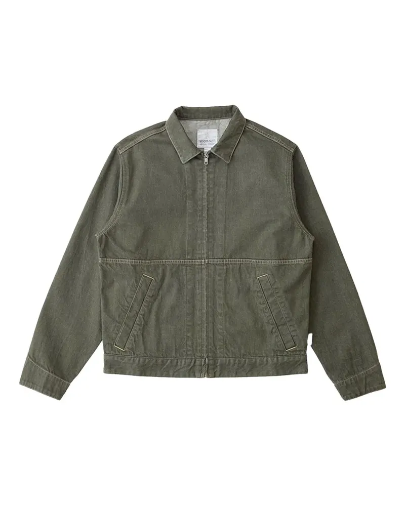 GRAMICCI Japanese Slub denim jacket - Grün Grün